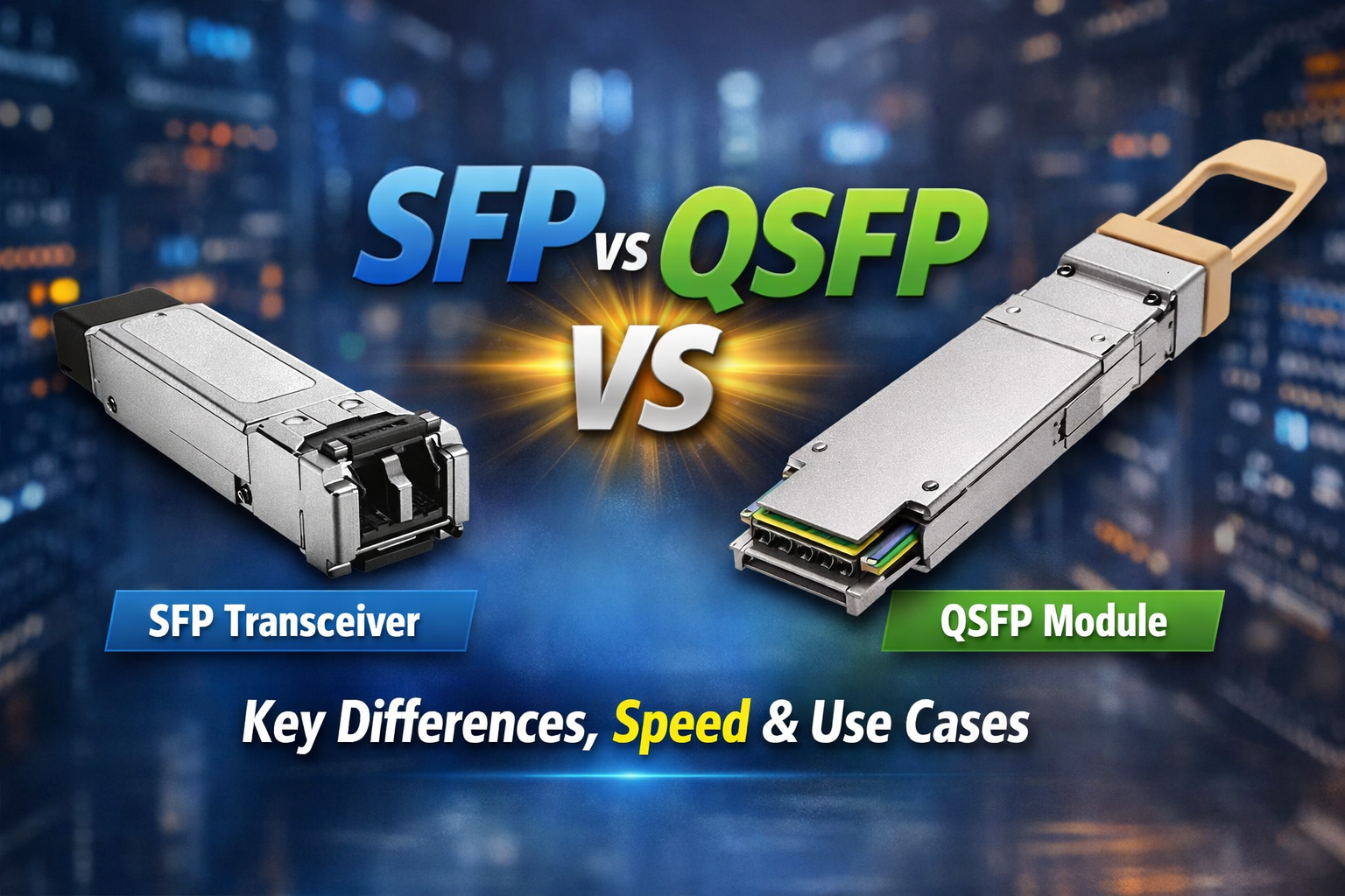 SFP vs QSFP