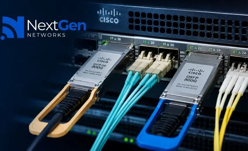 Cisco 400G and 800G Optics Explained: QSFP-DD, OSFP, and the DR4/FR4/VR4/SR8 Lineup