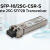 Cisco SFP-10/25G-CSR-S: Dual-Rate 25G SFP28 Transceiver Explained