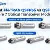 Fortinet FN-TRAN QSFP56 vs QSFP-DD: Compare 7 Optical Transceiver Modules