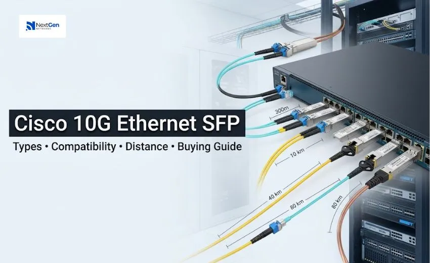 Cisco 10G Ethernet SFP: Types, Compatibility, Distance & Buying Guide