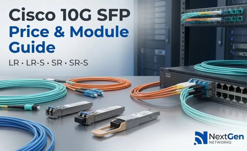 Cisco 10G SFP Price & Module Guide: LR, LR-S, SR & SR-S
