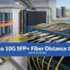 Cisco 10G SFP+ Fiber Distance Guide: 300 m to 80 km